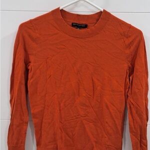 Banana Republic Orange Crew Neck Sweater